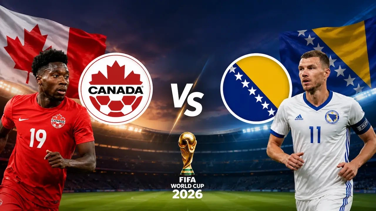 كندا تواجه البوسنة في مباراة كأس العالم اليوم: القنوات والمعلقون
